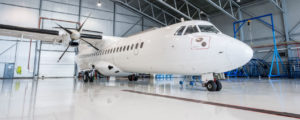 ATR 72 hangar
